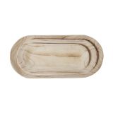 Wooden Oval Trays  Set3  M2
