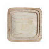 Wooden Square Trays  Set3 M4
