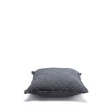 Quilted Cushion Dark Grey M2