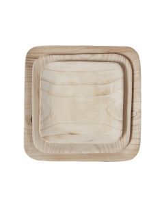 Wooden Square Trays  Set3 M4