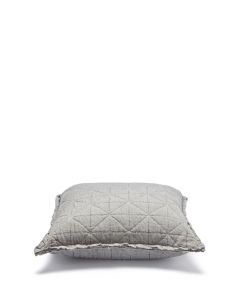 Quilted Cushion Light Grey M2