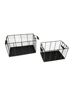 Picardy Wire Baskets Set2  M2